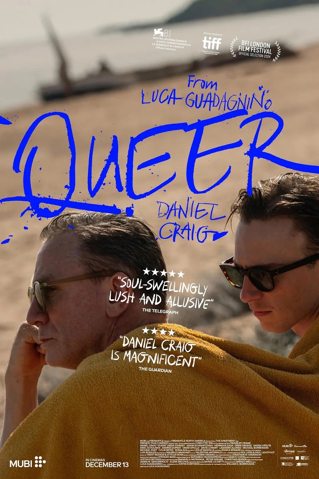 Queer 酷儿 (2024) 4K 英字 同志片 易和谐 速存