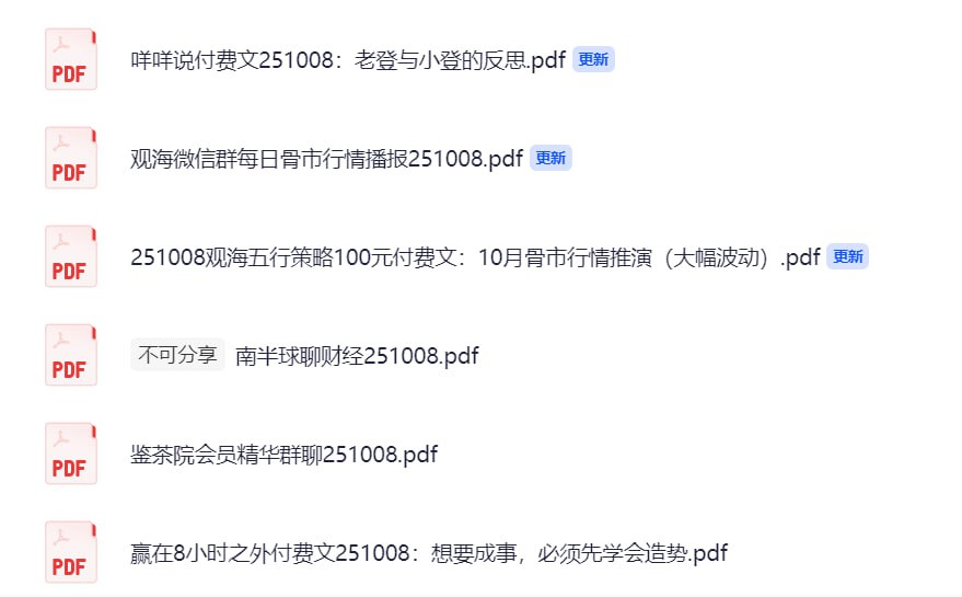 最新大V知识星球 公众号 小圈子等付费内容合集10.8
