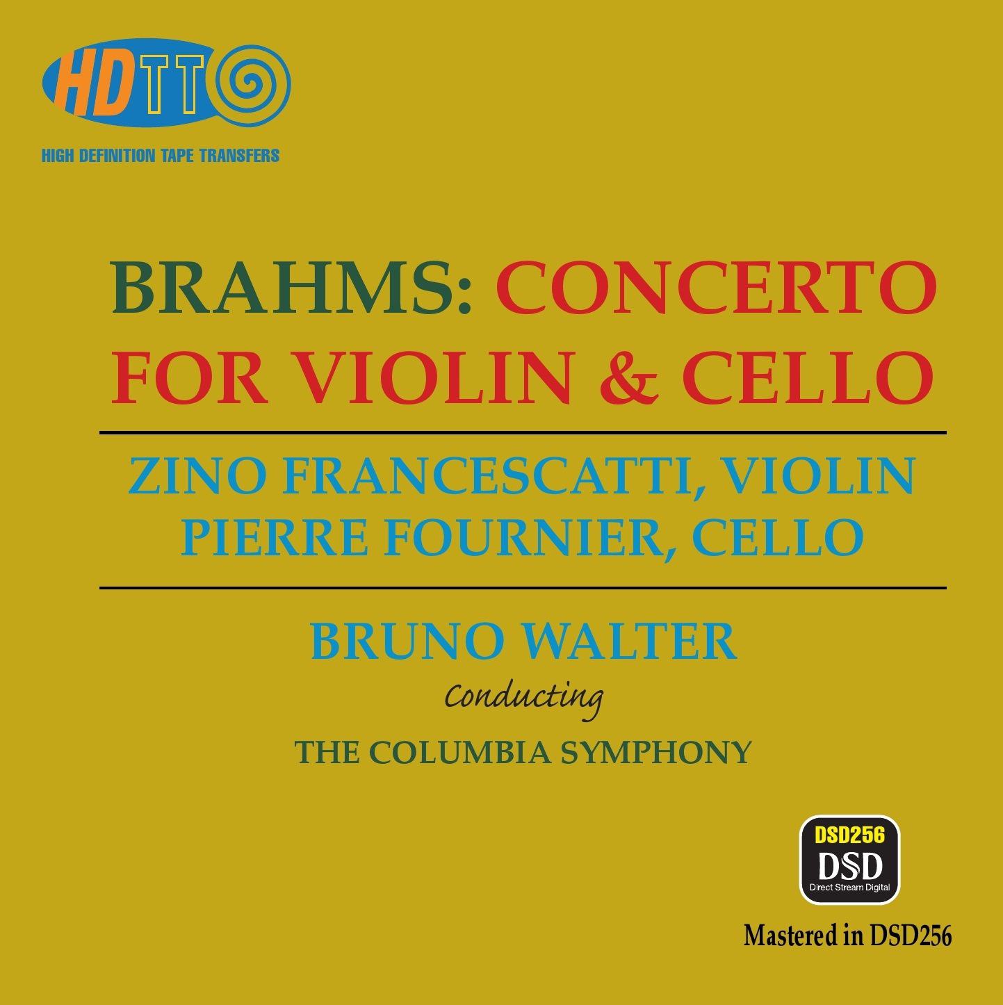 Brahms - Violin Concerto, Cello Concerto - Francescatti, Fournier - 1960 HDTT DSD128